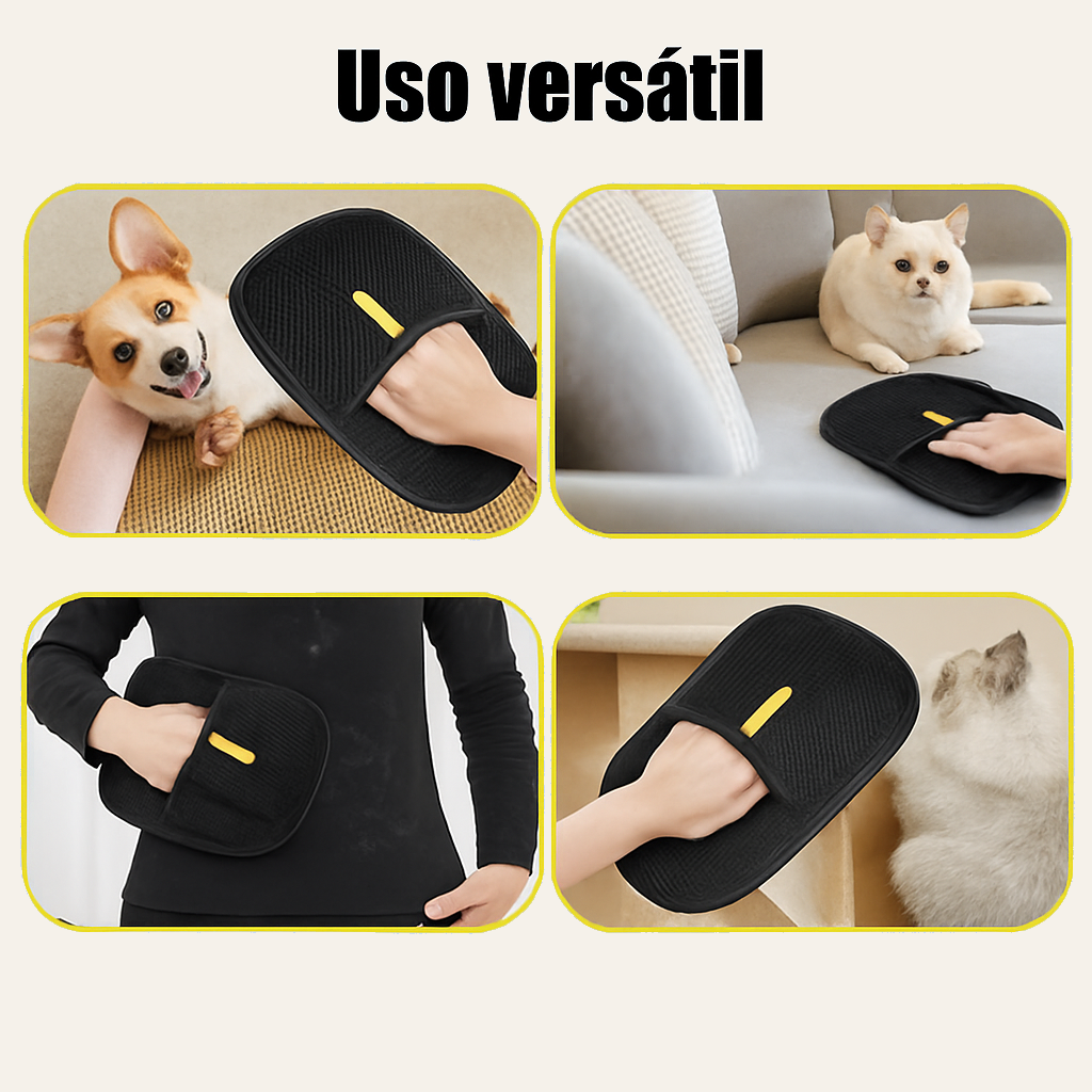 Guantes quitapelos - uso versátil