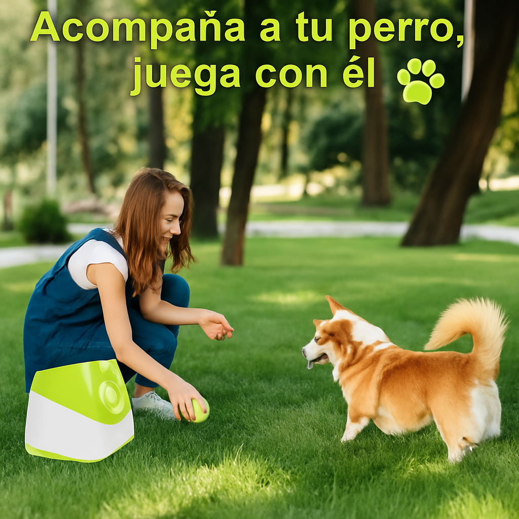 Lanzador de pelotas - acompaña a tu perro